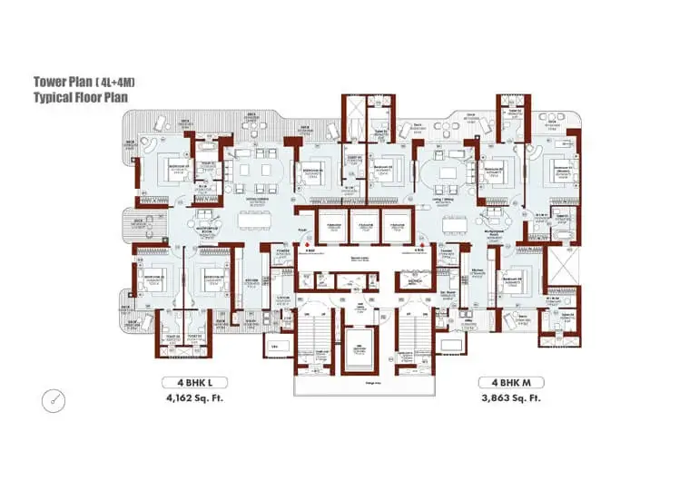 Experion Noida Floor Plan